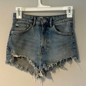 Zara jean shorts